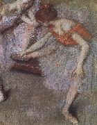 Edgar Degas Dance have a break Spain oil painting reproduction
